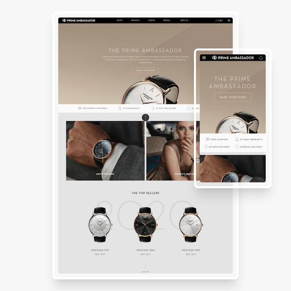 Generate website screenshots