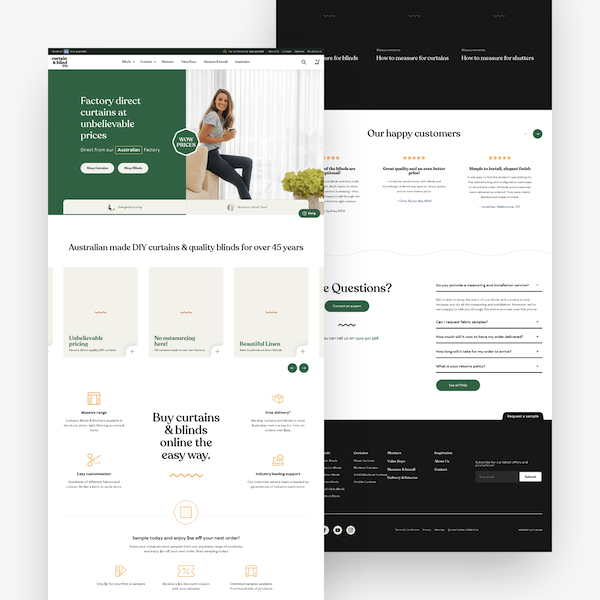 Generate website screenshots